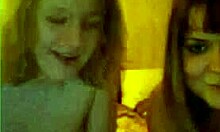 Aroused sweeties showing their big tits on Omegle, so hot! 😍