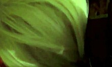 Blonde slut fingered and fucked doggystyle in lingerie