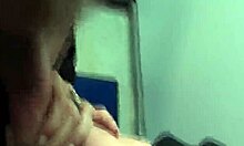 Boyfriend Films His Blonde Girlfriend Sucking Cock In Homemade POV Clip.