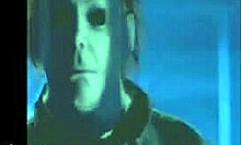 Brunette Masked Girlfriend Mimics Friday The 13th