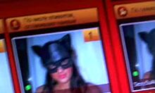 Teasing brunette attracts huge webcam audience