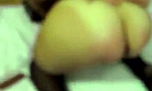 Blonde slut fingered and fucked doggystyle in lingerie