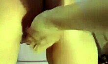 i finger her soaking wet pussy from behind moaning