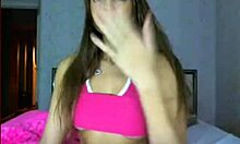 I dance and tease as a young webcam whore