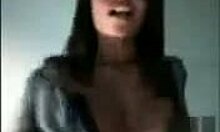 hottie dances in stockings