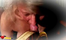 Sloppy blowjob from an experienced MILF