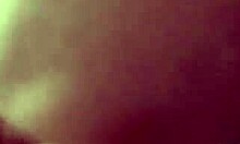 Blonde girlfriend moans while sucking cock and balls passionately.