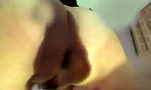 i finger her soaking wet pussy from behind moaning