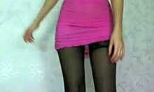 lingerie brunette slut fingering herself on cam