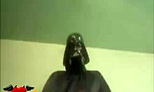 i sucked my kinky boyfriend's cock while he wore a mask and pantyhose