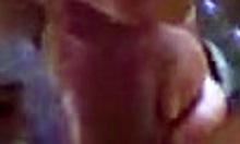 I watch mature blonde suck my cock