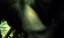 Brunette Girlfriend Sucks Her Man's Cock In POV While Clothed And Submissive