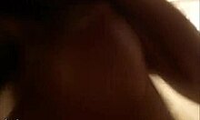 Dominant guy surprises girlfriend with shower fuck