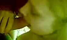 Submissive cocksucking girlfriend shows off her skills?