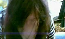 hey, look at this charming brunette flashing her firm boobs online!