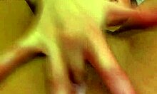 teen cutie relaxes with self-touch in private