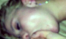 Blonde Teen 18+ Gags on Huge Cock and Receives Facial Homemade