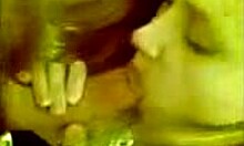 Submissive cocksucking girlfriend shows off her skills?