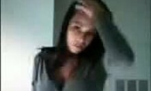 hottie dances in stockings