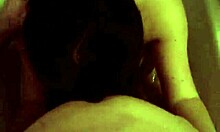 Cute Chubby Brunette Sucks Boyfriend Hard In Bath