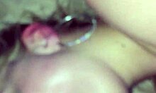 Blonde Teen 18+ Gags on Huge Cock and Receives Facial Homemade