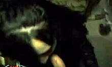 Brunette Girlfriend Sucks Her Man's Cock In POV While Clothed And Submissive