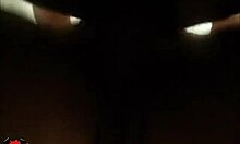 Blonde girlfriend moans while sucking cock and balls passionately.