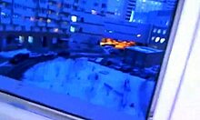 Hey, this young cam slut teases naked on webcam