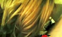 does your cute blonde girlfriend suck small cocks like this?