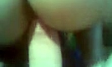 girlfriend tugs cock and rides in pov