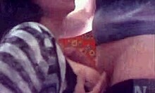 Femdom milf ruins handjob with footjob tease