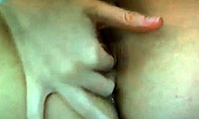 This teen brunette teases both holes live on webcam solo.