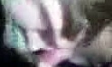 Ravishing Amateur Slut Blows Dudes Hard Penis On Sofa