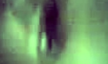 The naughty Russian cutie strips and shows her ass to her best friends on the bed.