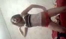 i'm showing off my shaved pussy in the bedroom