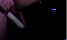 Lonely Girlfriend Boldly Dildos Her Shaved Pussy On Web Chat