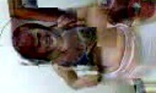 redheaded amateur girlfriend poses sexy in a homemade clip.