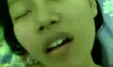 Hot Girlfriend Moaning On Bed With Natural Tits