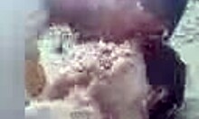 No resisto sexo salvaje amateur con mi novia morena en la cama