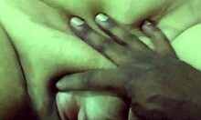 Why is this sexy novinha taking my big interracial cock until she cums on her ass?