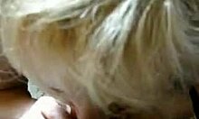 Dazzling Blonde Diva Sucks Boyfriends Big Dick