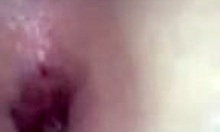 Horny dude just drills his asshole with a deodorant.