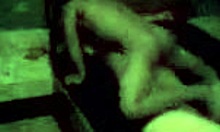 russian babe gets drilled while boyfriend's friends watch