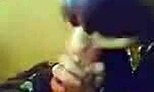 Teenage Hottie Blows Boyfriend's Gigantic Dick