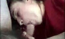 sexy girlfriend gets mouth full of cum 😋