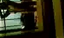 Imprisoned amateur babe showing her tits and ass in prison 😈