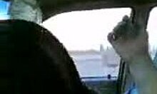 Amateur Emo Girlfriend Sucks Cock In Car