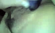 Lonely Lady Masturbates Hard in Homemade POV Clip