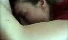 sexy girlfriend gets mouth full of cum 😋