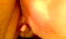 Girlfriend gags on boyfriend's small 18+ cock deep